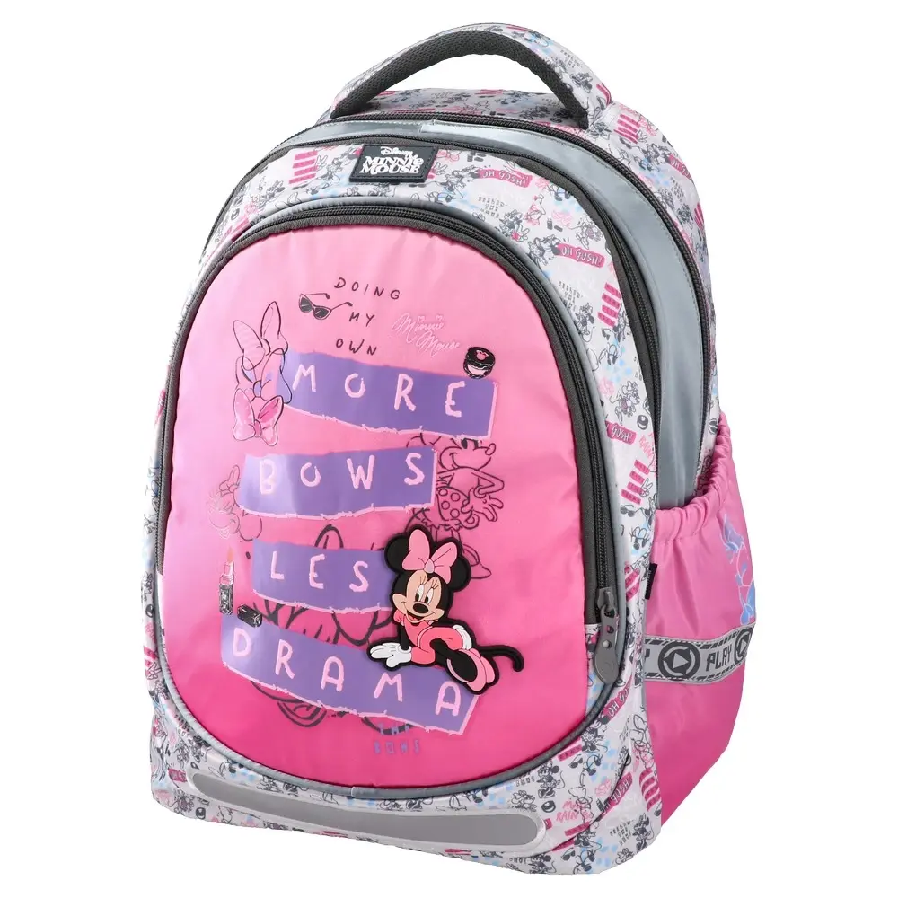 Disney Ranac za devojčice Minnie Mouse More Bows Maxx, Anatomski, 41 x 31 x 21 cm, Šareni