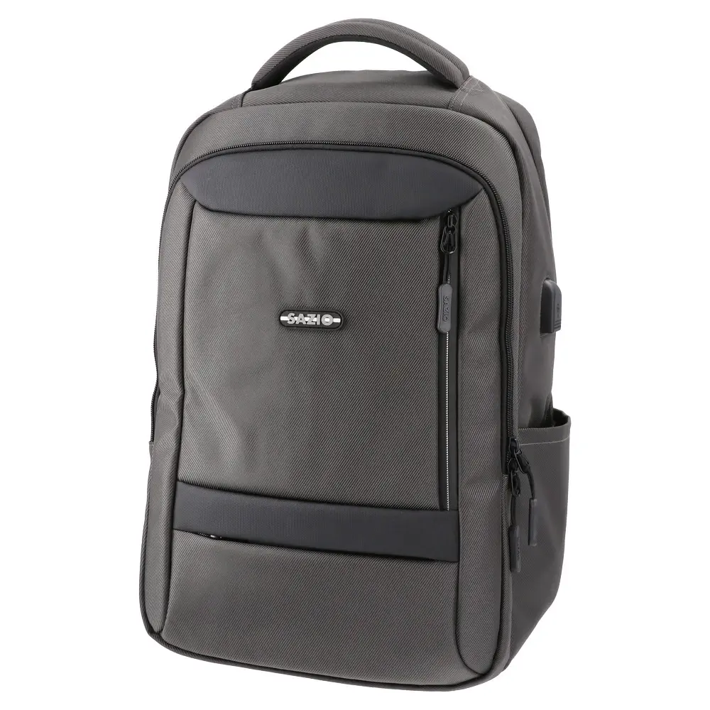 Sazio Neo Školski ranac za dečake Abona Pop cool, 43x30x18cm, Crni