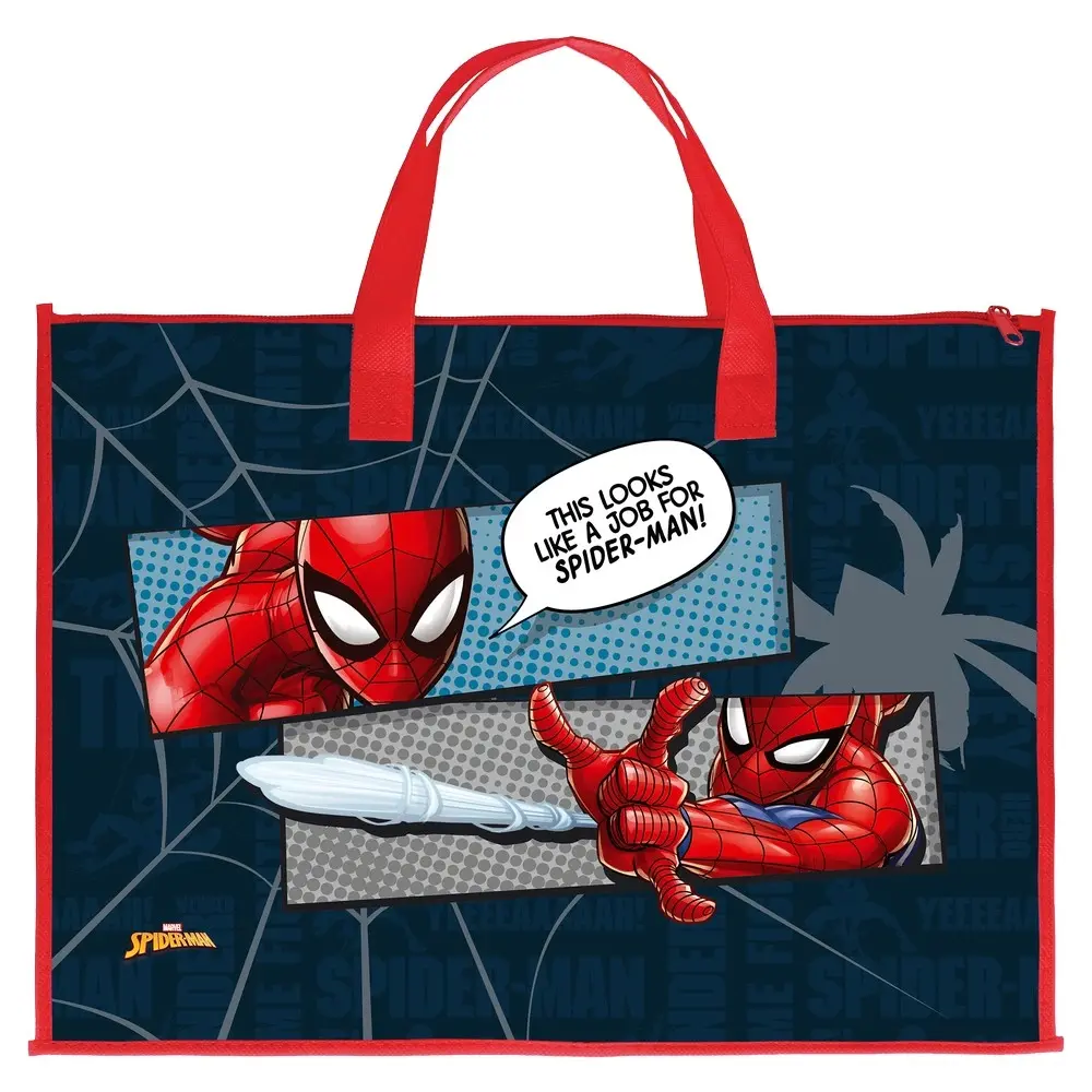 Torba za blok 4 Job for Spider-Man SB04, Tamnoplavi