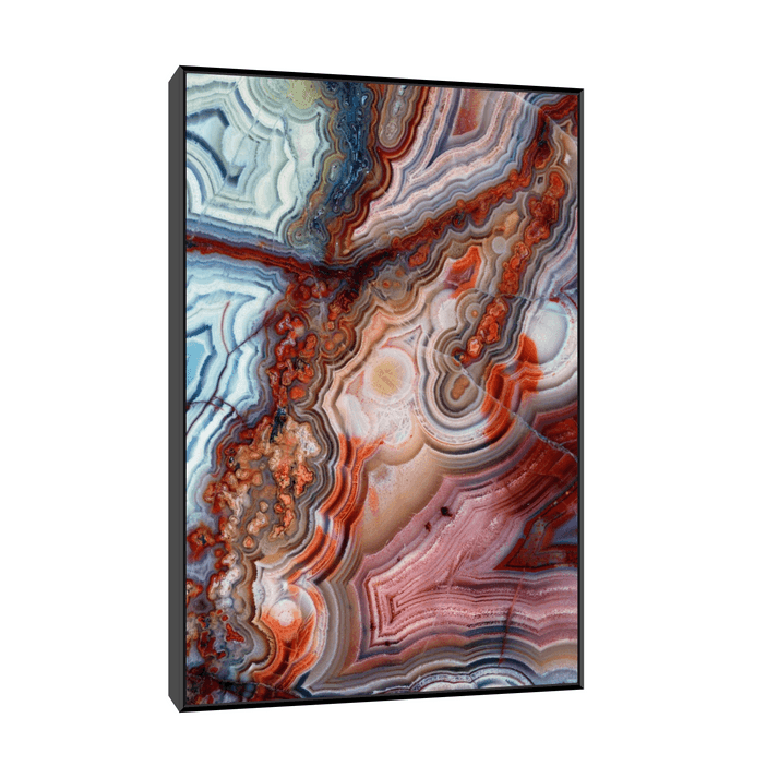 Canvas Slika na platnu Ahat, Sa ramom, 60 x 90 cm, Crni