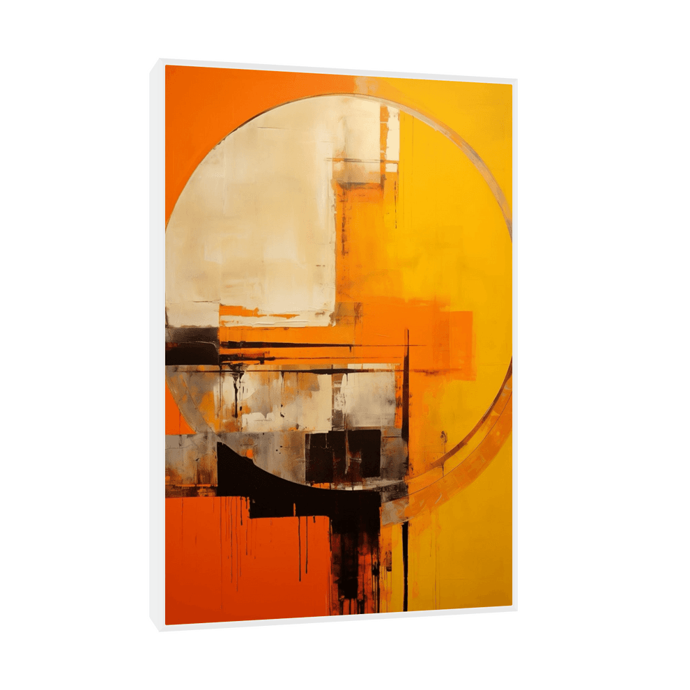 Canvas Slika na platnu Spokojstvo u haosu 2, Sa ramom, 30 x 45 cm, Beli