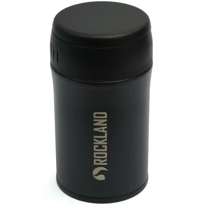 Rockland Termos šolja sa kašičicom Set Food Jar Meteor, 0.5l, Crna