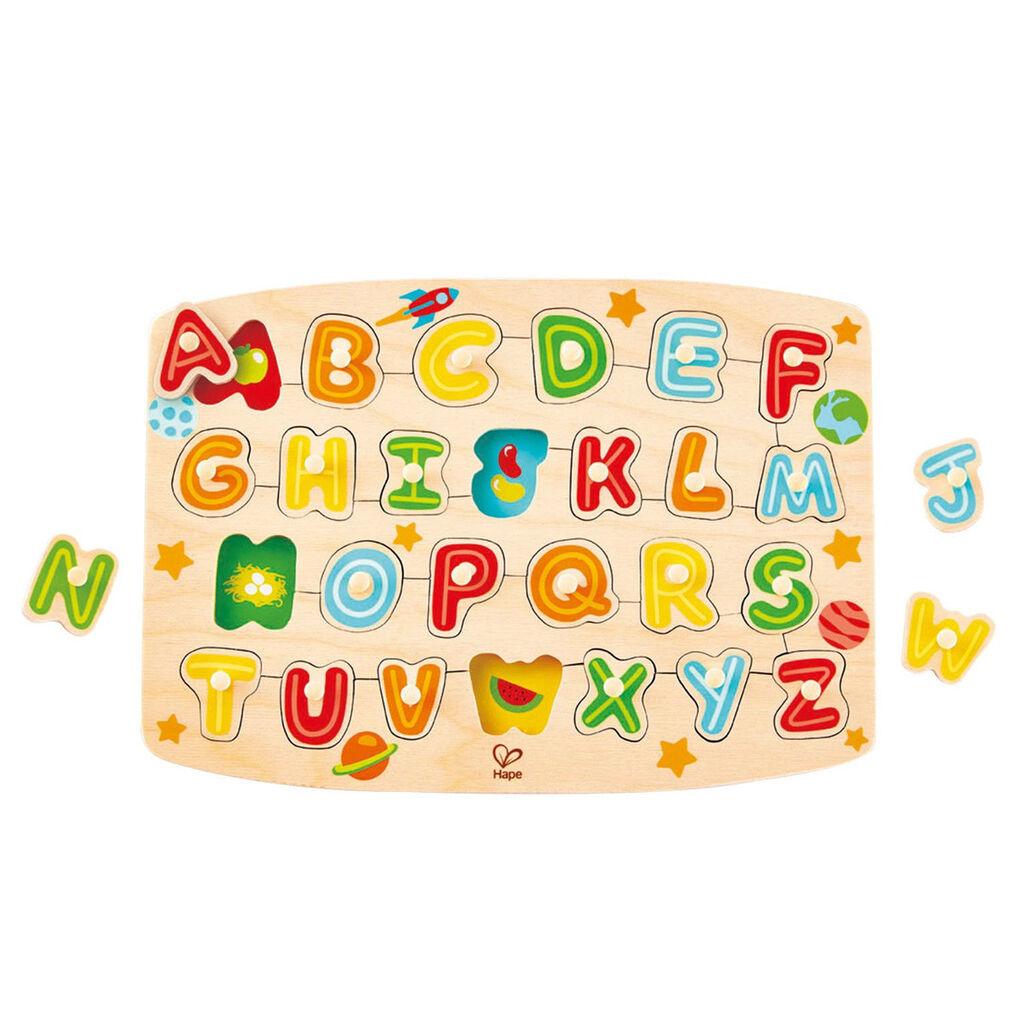 Hape Dečija drvena igračka slagalica E1505, 1+