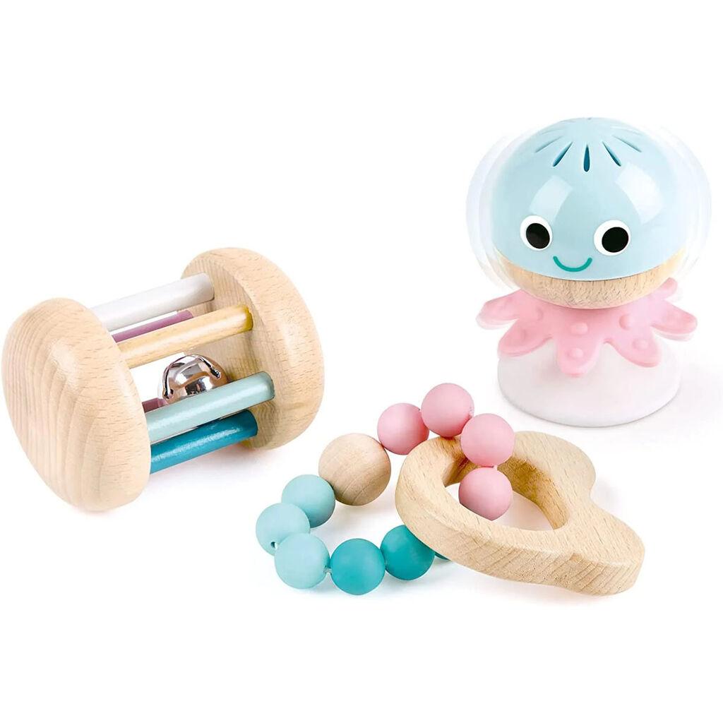 Hape Set bebi drvenih glodalica E0126, 0m+