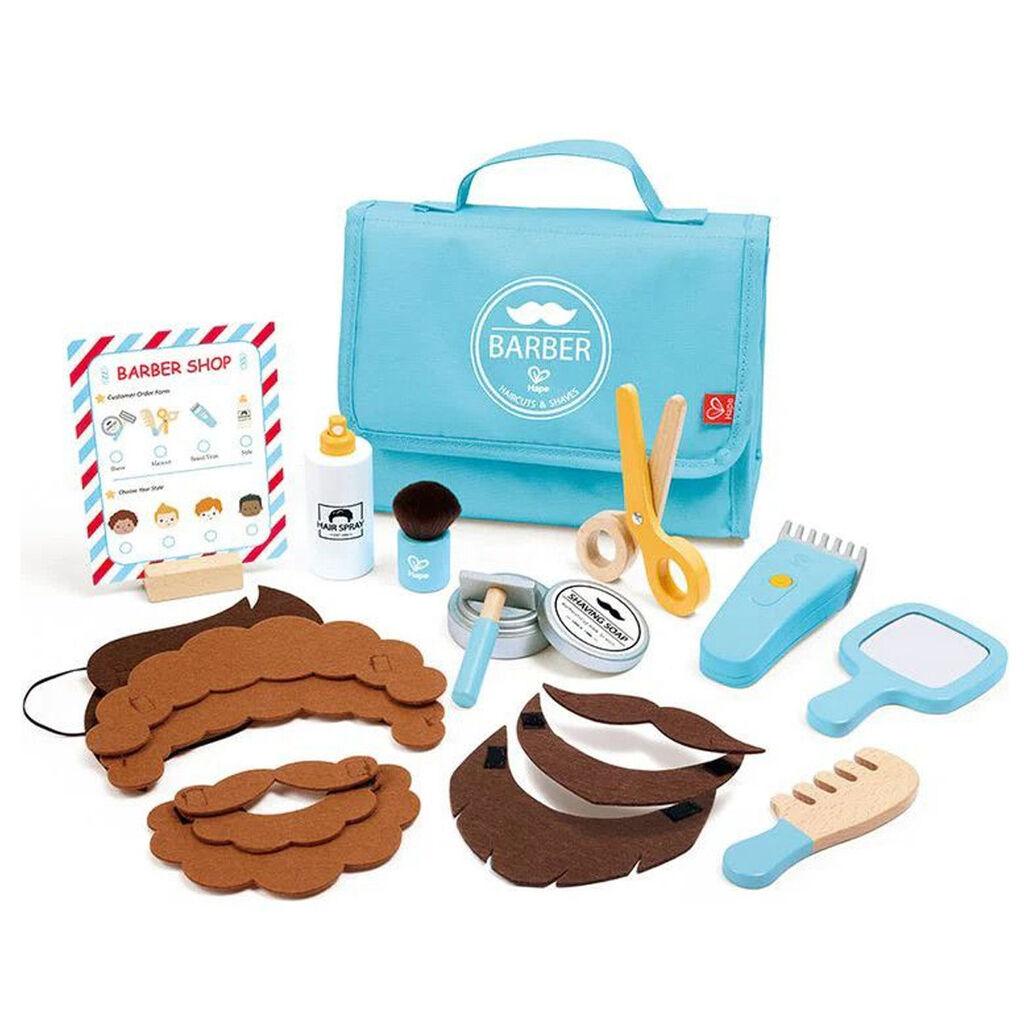 Hape Dečiji drveni set berbernica E3226, 3-8