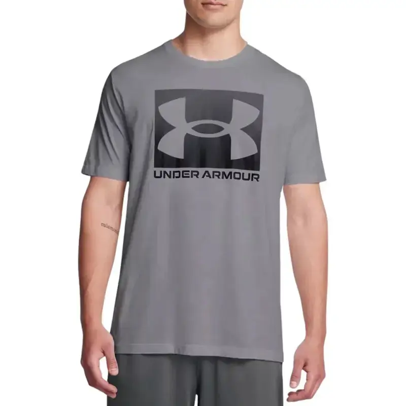Under Armour Muška majica Ua M Boxed Sports Updated SS, Siva