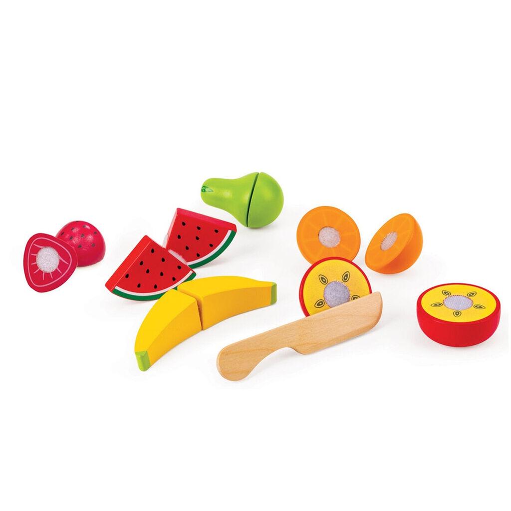 Hape Set Dečijih drvenih igračaka voće E3182, 2+
