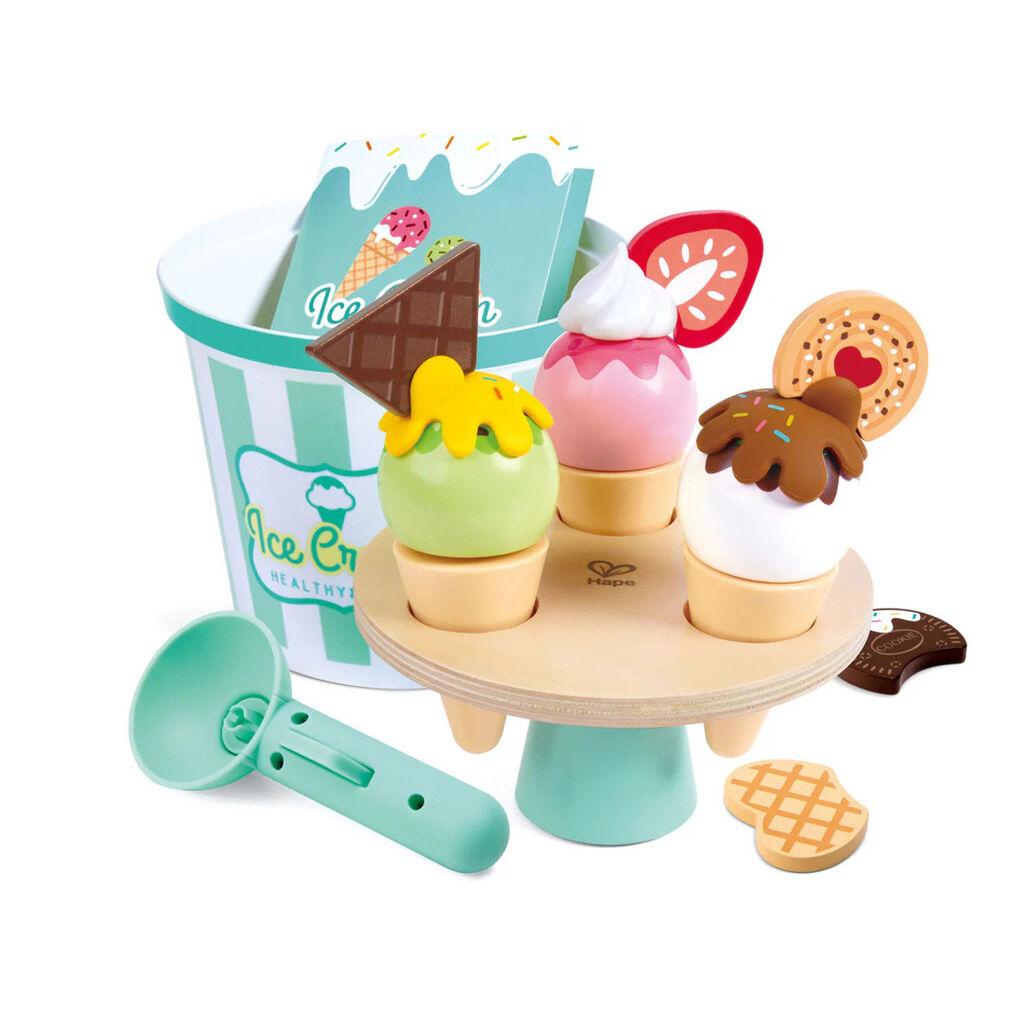 Hape Dečija drvena igračka sladoled E3225, 2-8