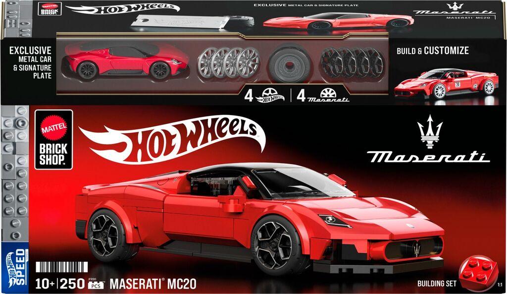 Hot Wheels Sklopivi set Maserati, Crveni