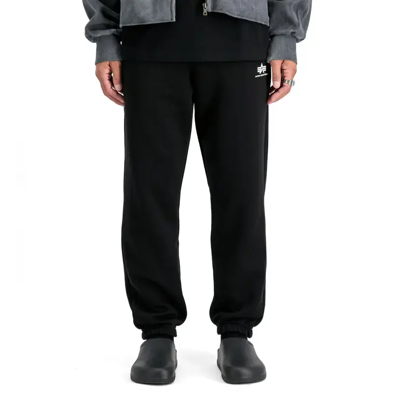 Alpha Industries Muški donji deo trenerke Basic Small Logo, Crni