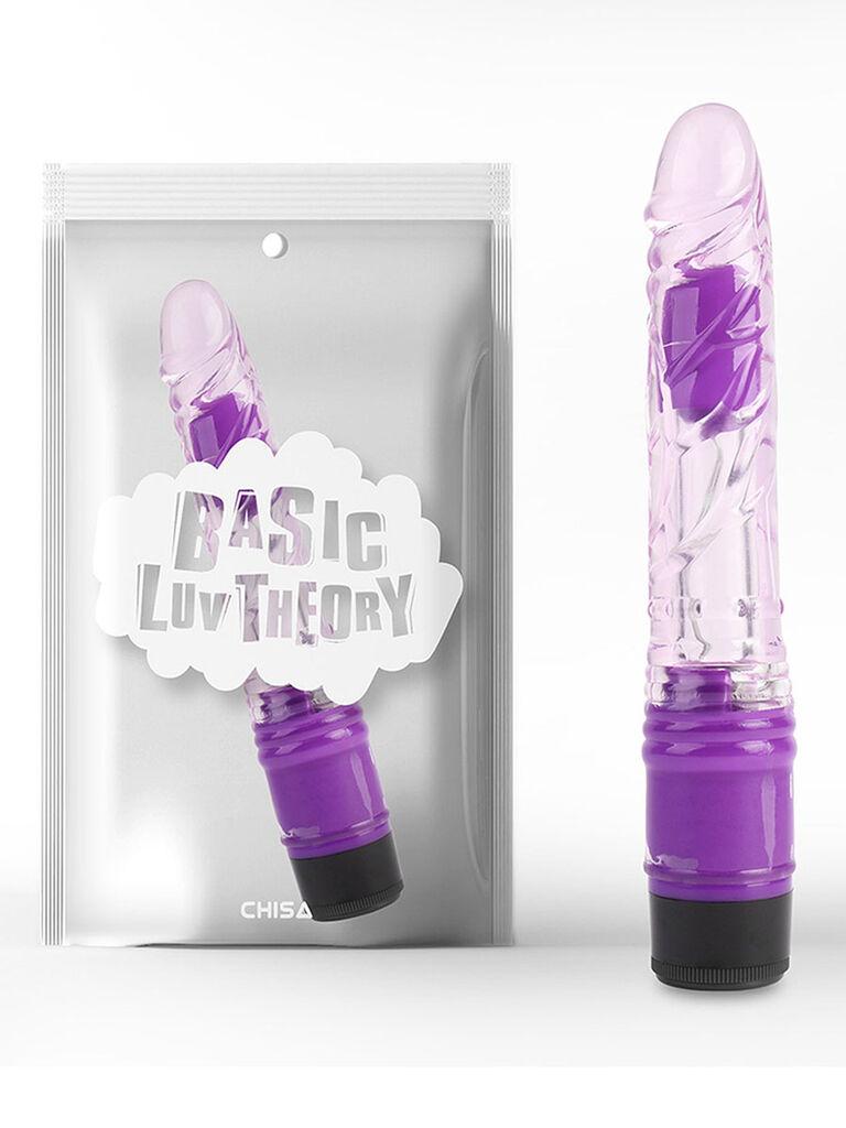 Vibrator Realistic Vibe, 22.3cm, Ljubičasti