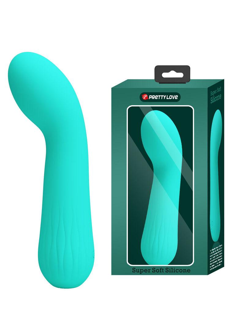Vibrator Pretty love Faun, 15cm, Zeleni