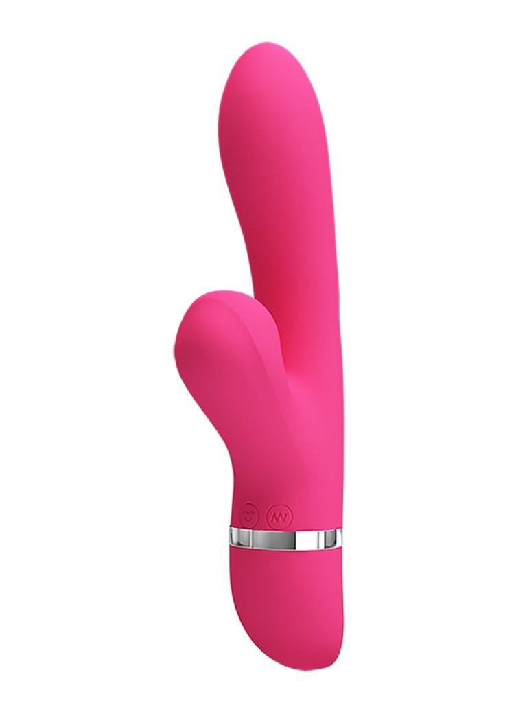 Vibrator Pretty Love Willow Rabbit, 20.4cm, Roze