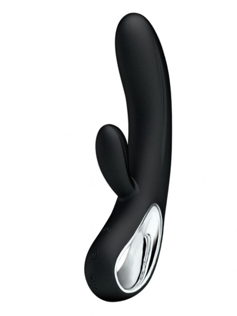 Vibrator Pretty Love Elmer, 21cm, Crni