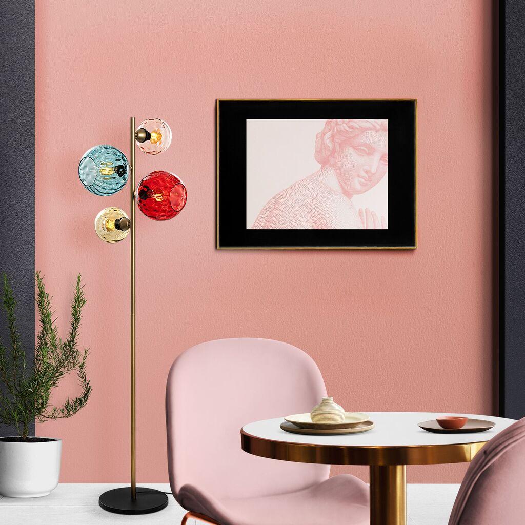 Opviq Podna lampa Benek-20-15-14526, Zlatne boje