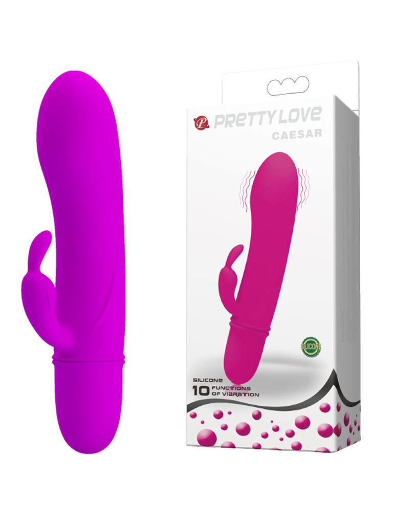 Vibrator Zeka Caesar, 11cm, Ružičasti