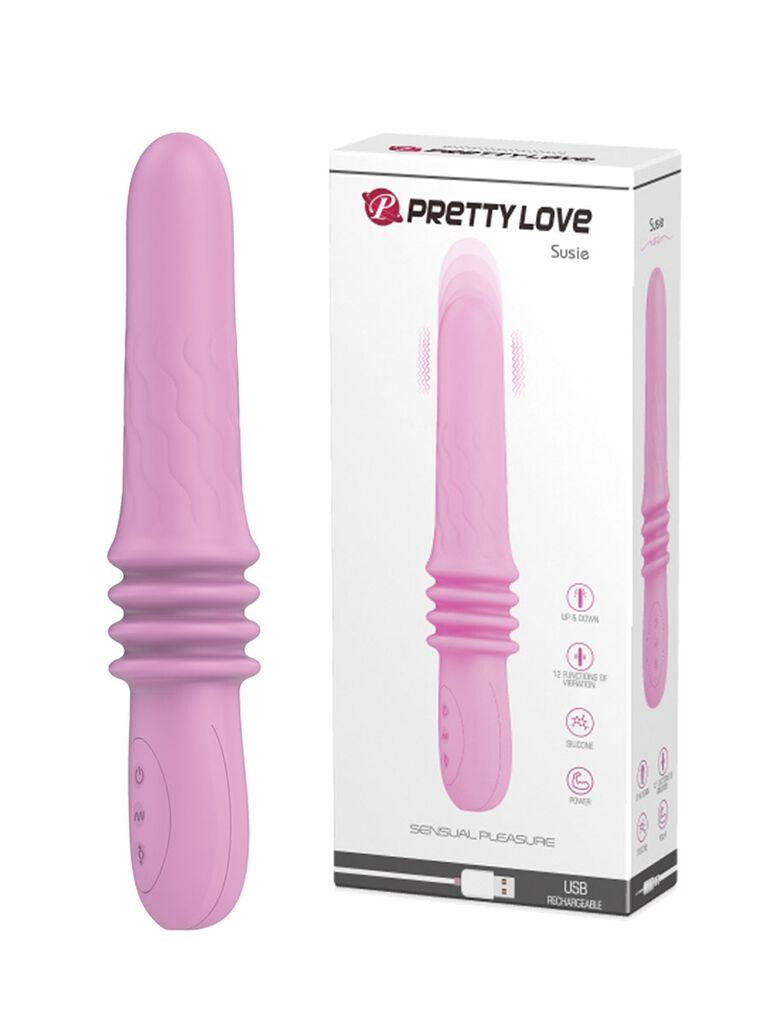 Vibrator Pretty Love Susie, 25.2cm, Roze