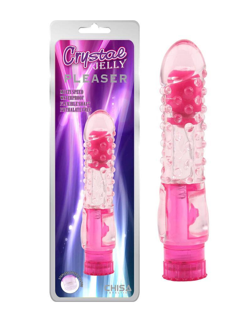 Vibrator Pleaser, 16.2cm, Roze