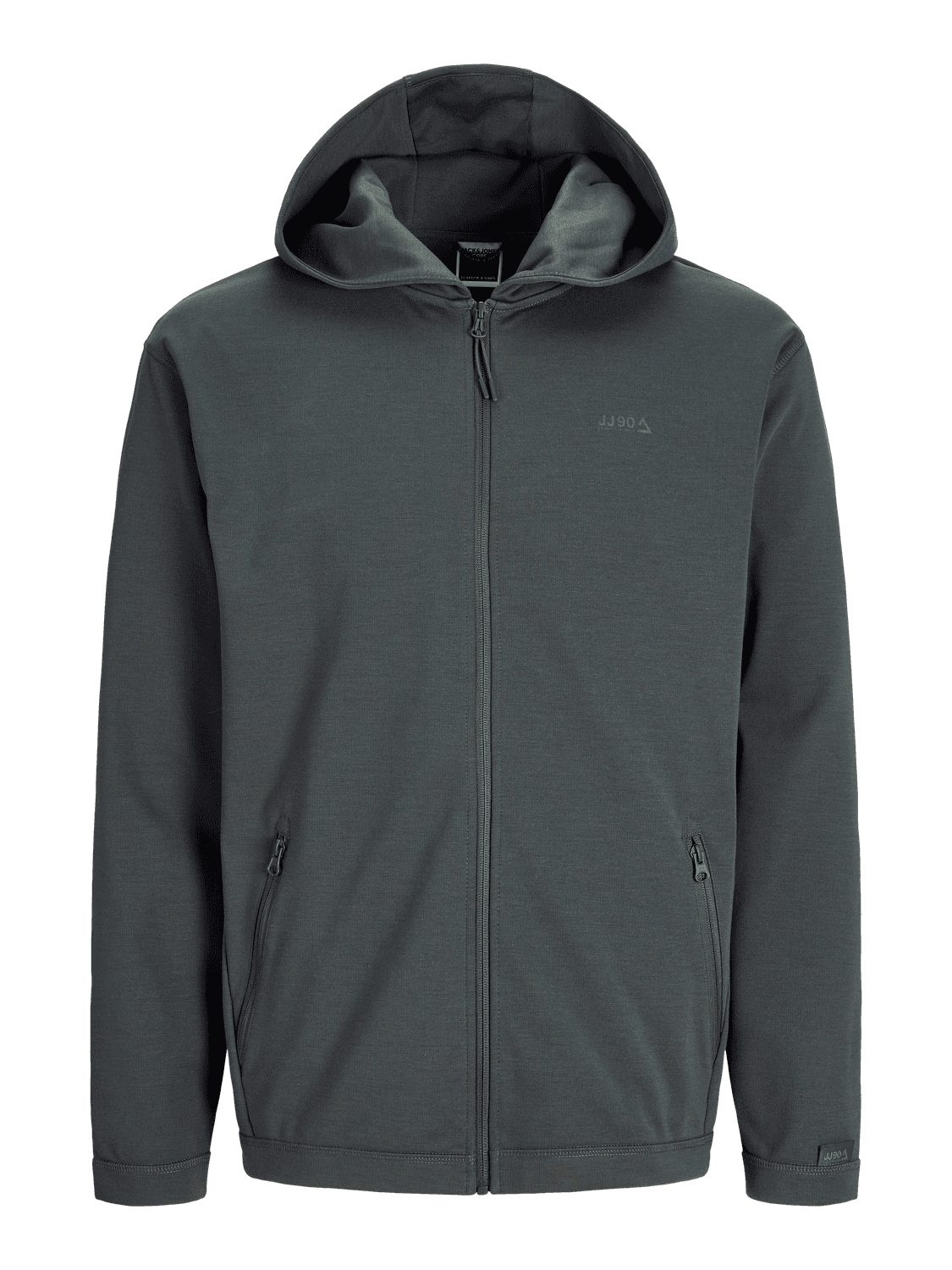 JACK & JONES Muški duks 12253764, Tamnosivi