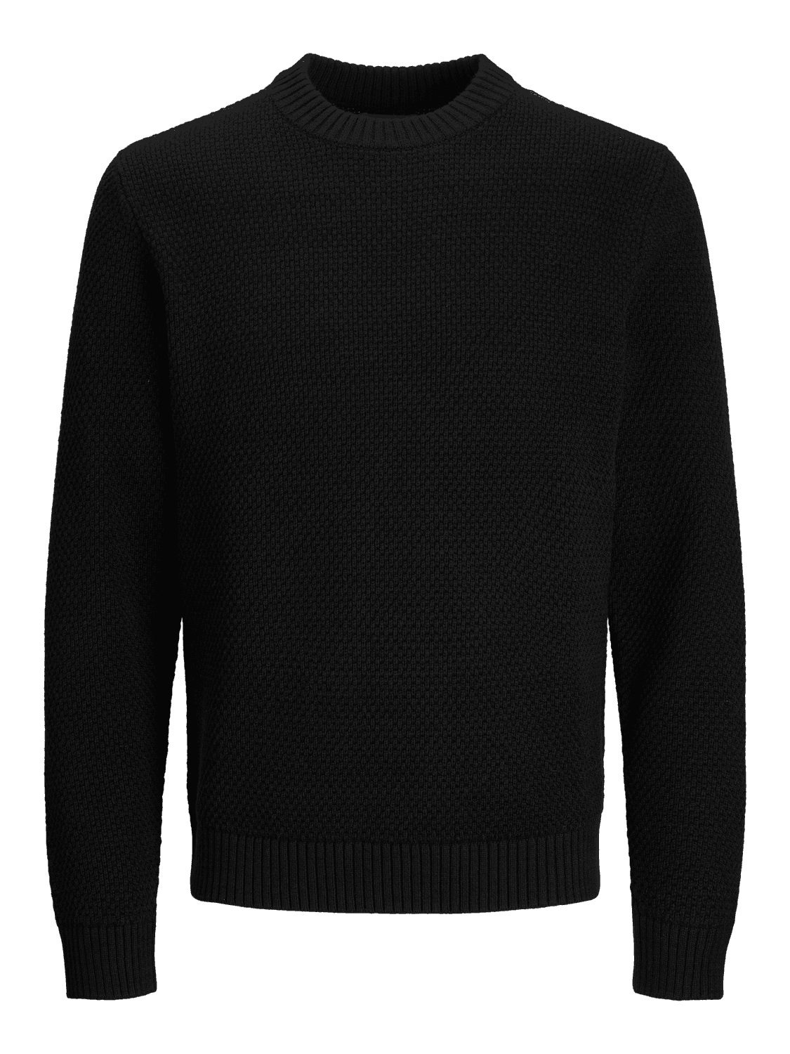 JACK & JONES  Muški džemper 12266391, Crni