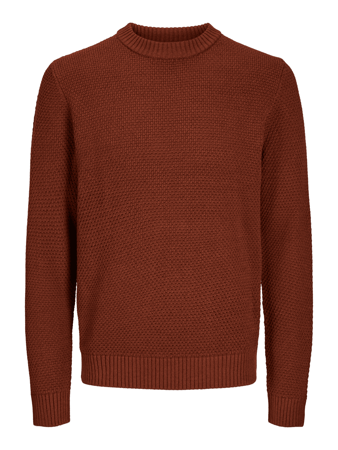 JACK & JONES  Muški džemper 12266391, Smeđi
