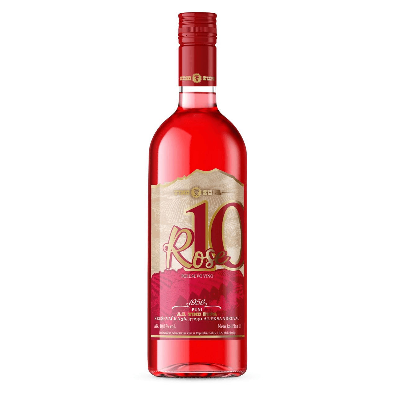 Vino Župa Rose vino 10, 1l