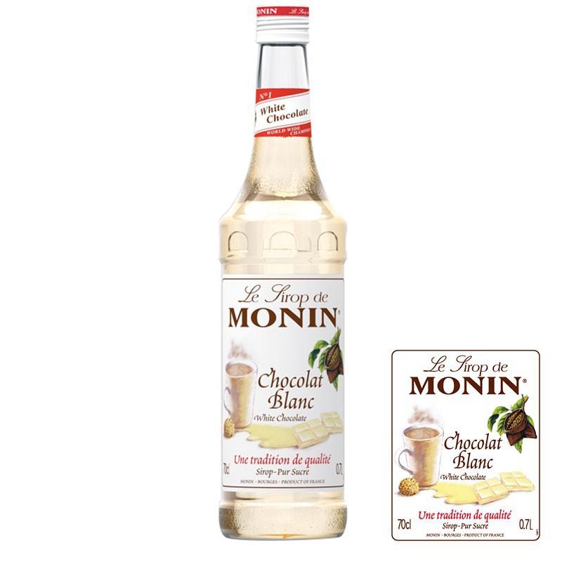 Monin Sirup Bela čokolada, 0,7l