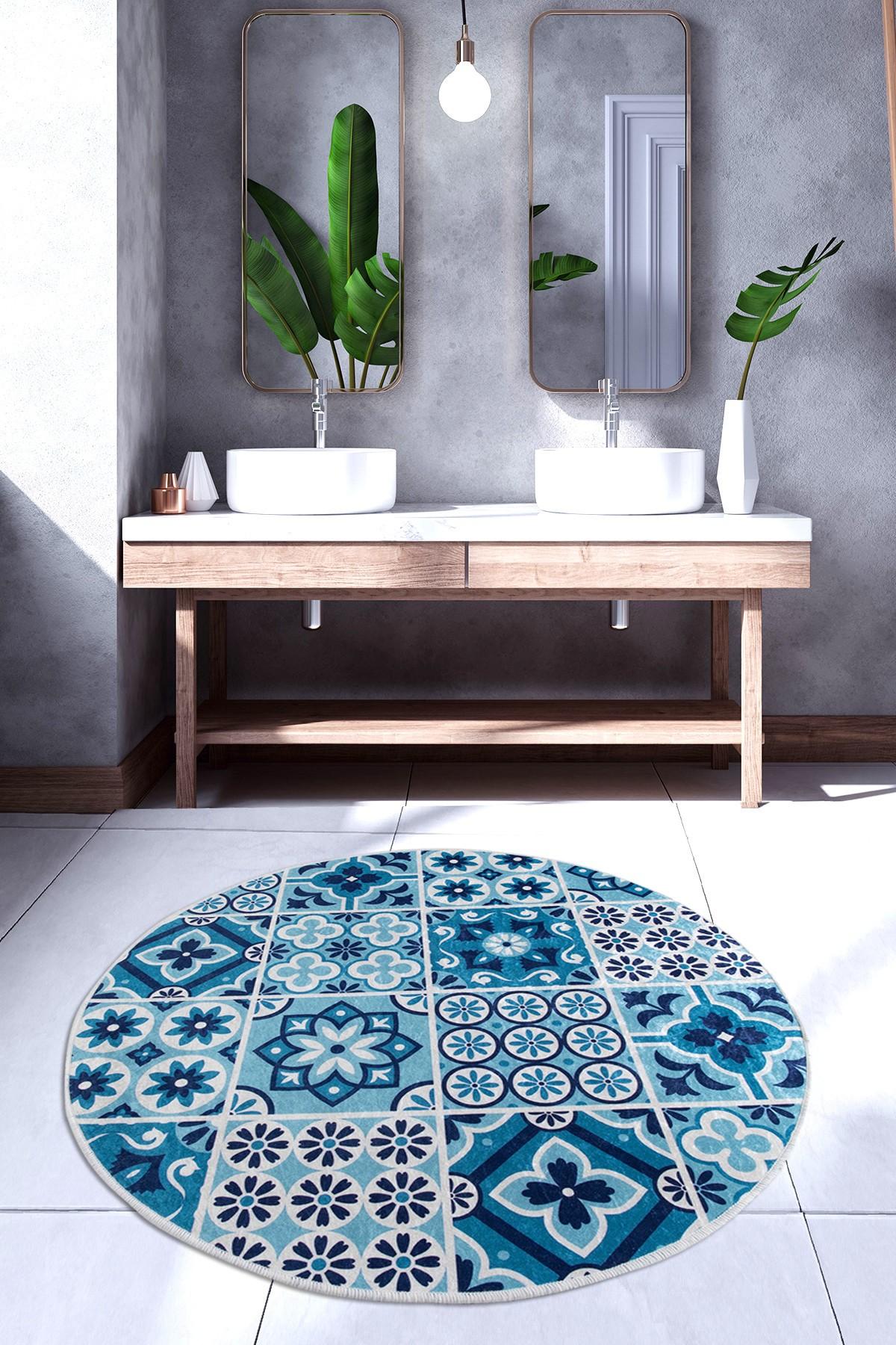 L'essentiel Maison Prostirka za kupatilo 100cm Šarena