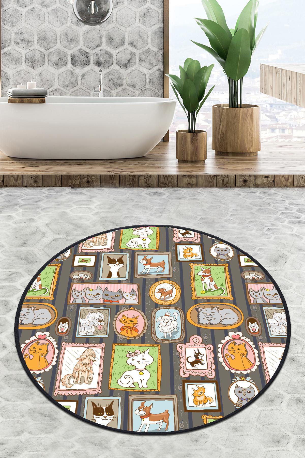 L'essentiel Maison Prostirka za kupatilo 80cm Šarena