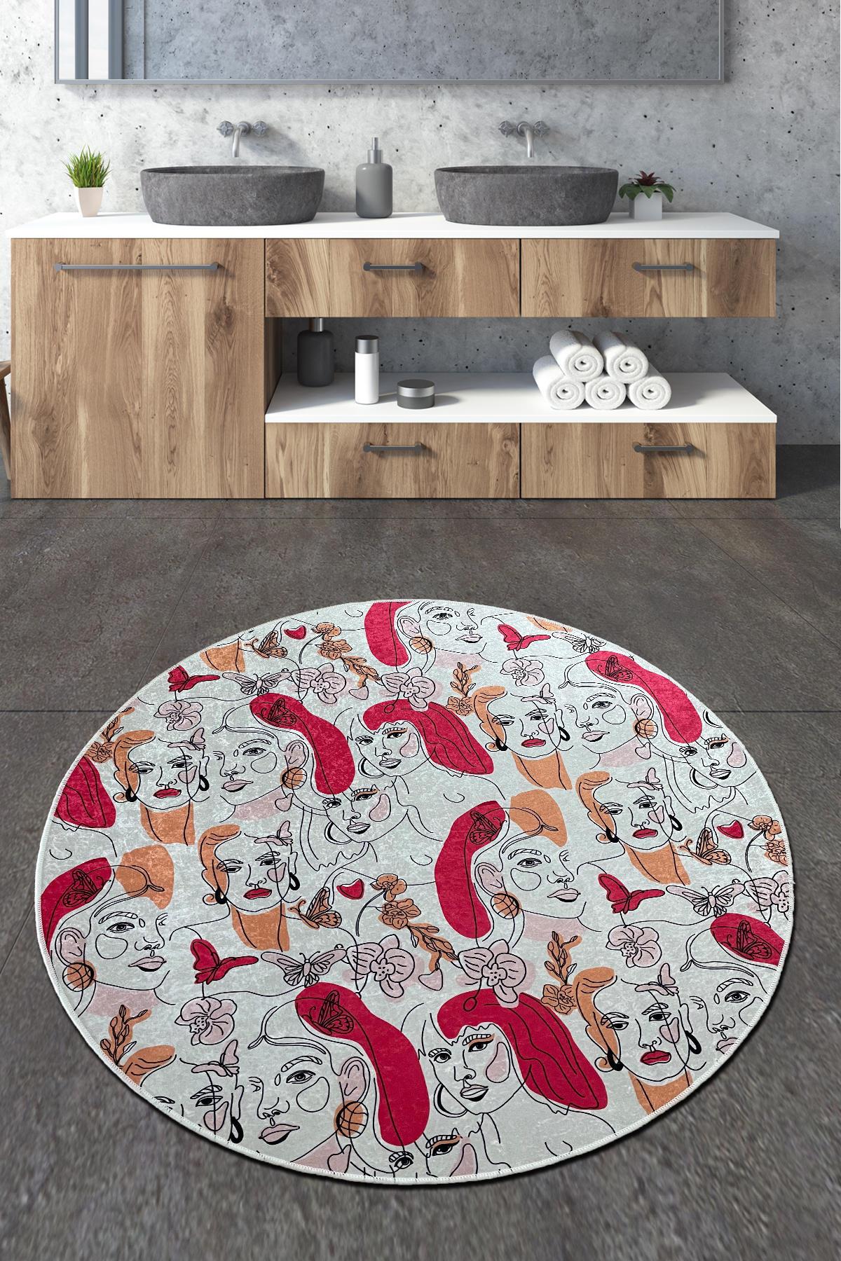 L'essentiel Maison Prostirka za kupatilo 200cm Šarena