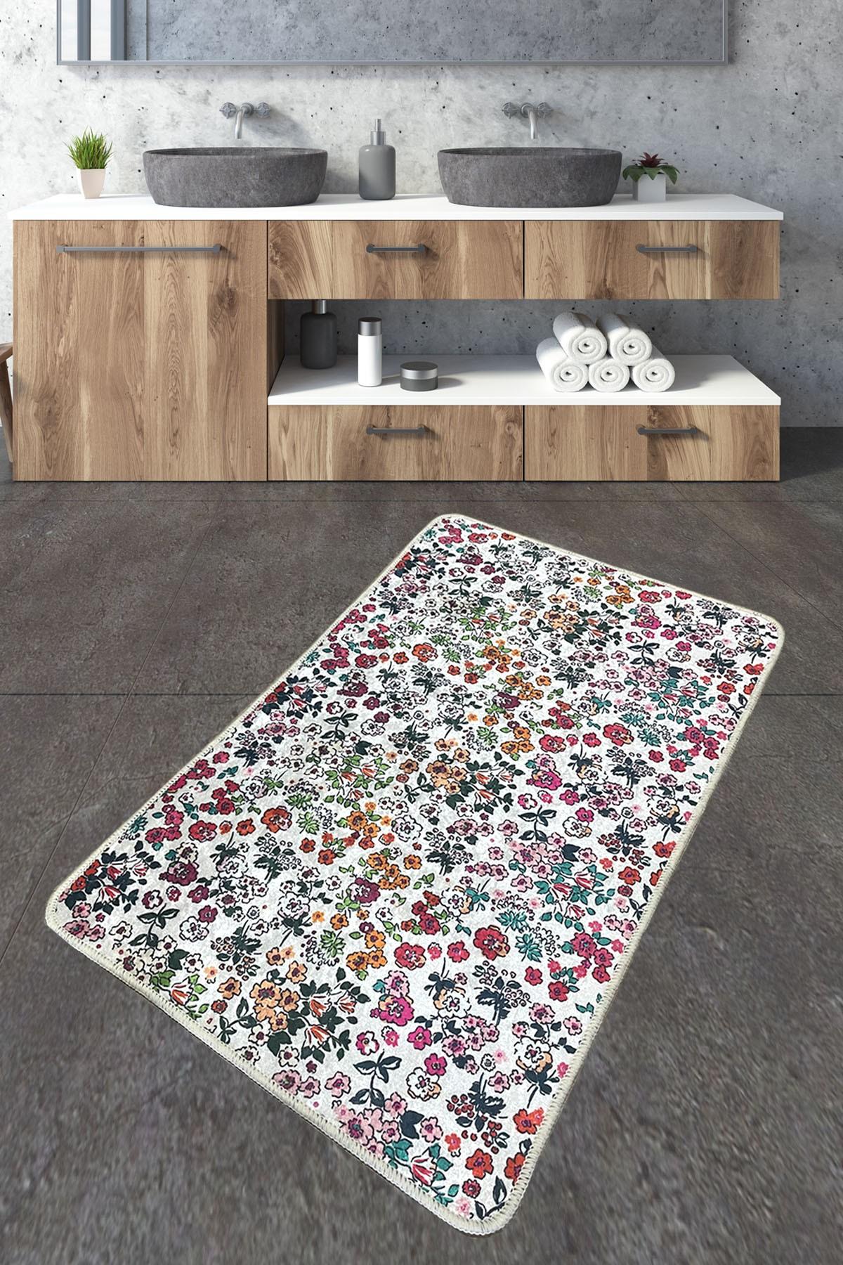 L'essentiel Maison Prostirka za kupatilo 80x100cm Šarena