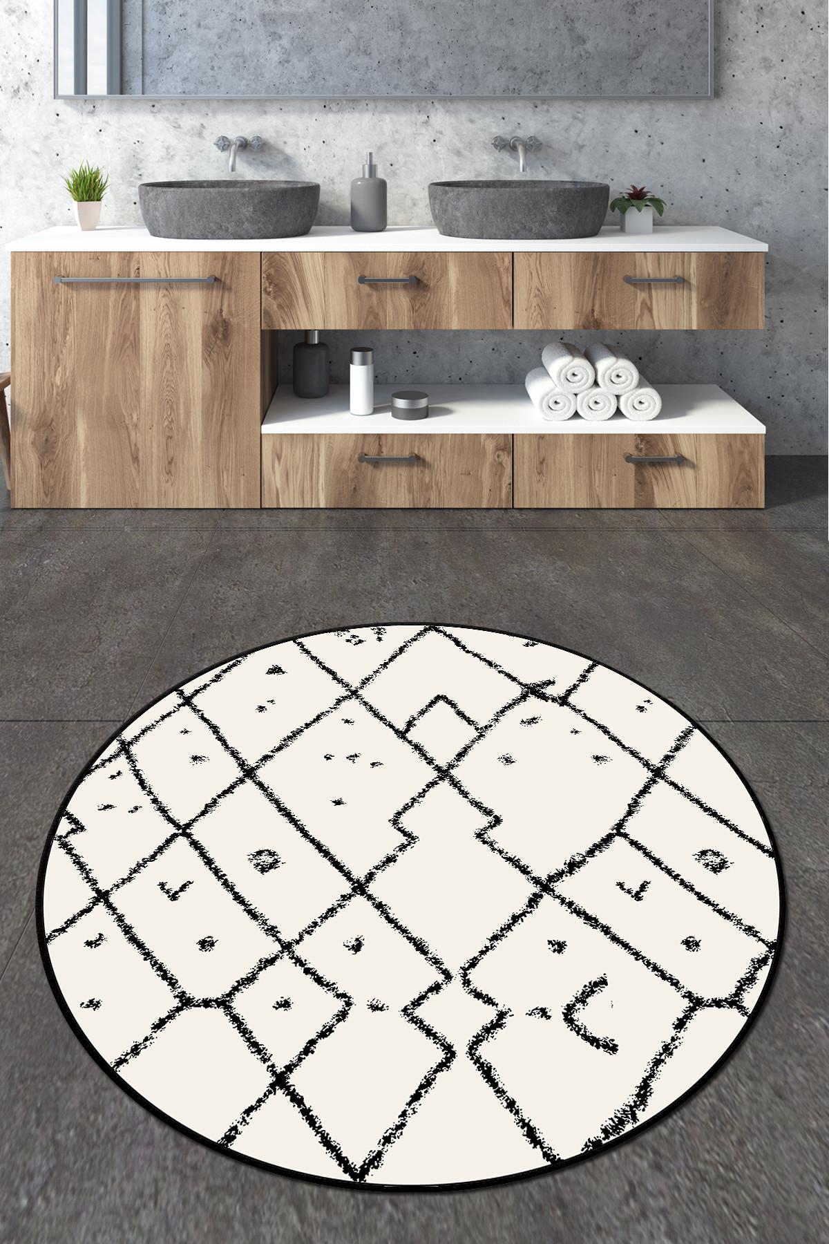 L'essentiel Maison Prostirka za kupatilo 160cm Šarena