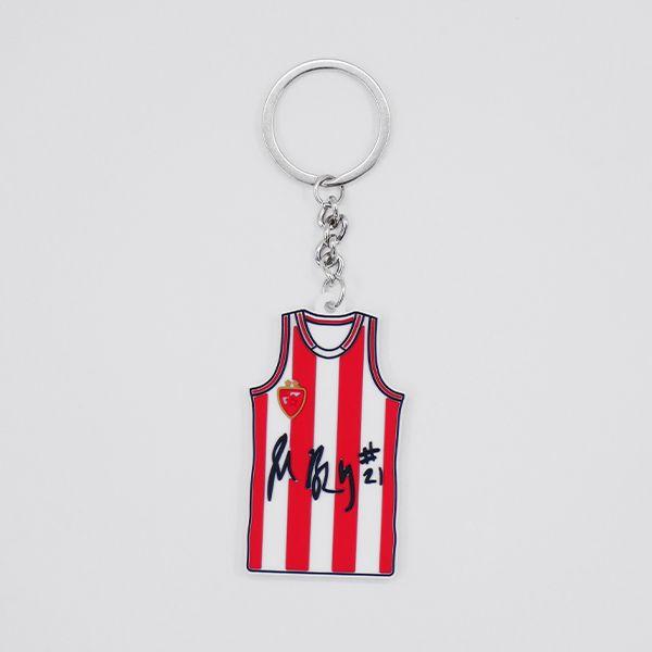KK Crvena Zvezda Privezak Dres boy, Beli