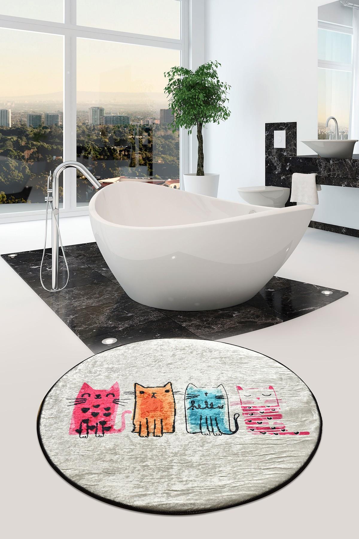 L'essentiel Maison Prostirka za kupatilo 100cm Šarena