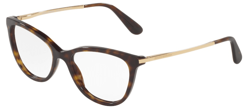 DOLCE & GABBANA Okvir za naočare 0DG3258 502  52, Ženski, Braon