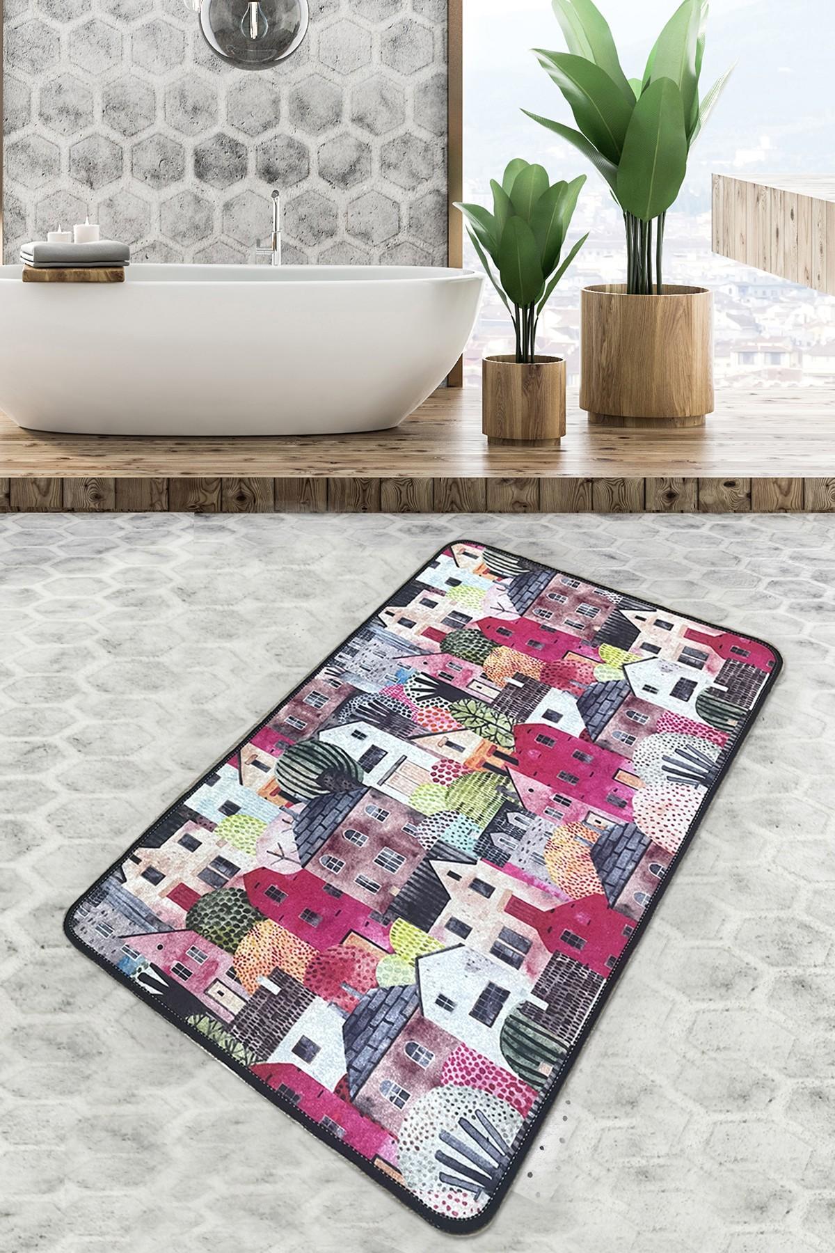 L'essentiel Maison Prostirka za kupatilo 70x120cm Šarena