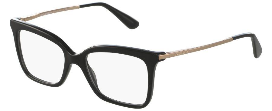 DOLCE & GABBANA Okvir za naočare 0DG3261 501  53, Ženski, Crni