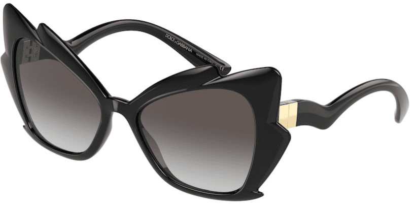 DOLCE & GABBANA Ženske naočare za sunce 0DG6166 501/8G 57, Crne