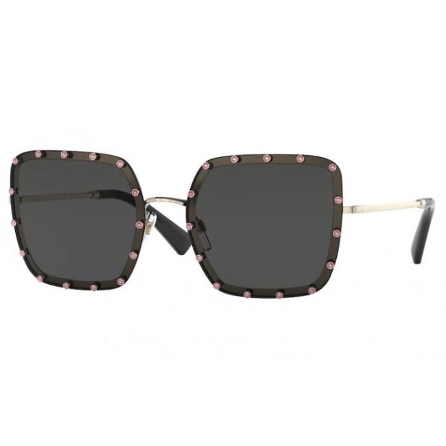 VALENTINO Ženske naočare za sunce 0VA2052 300387 58, Crno-roze