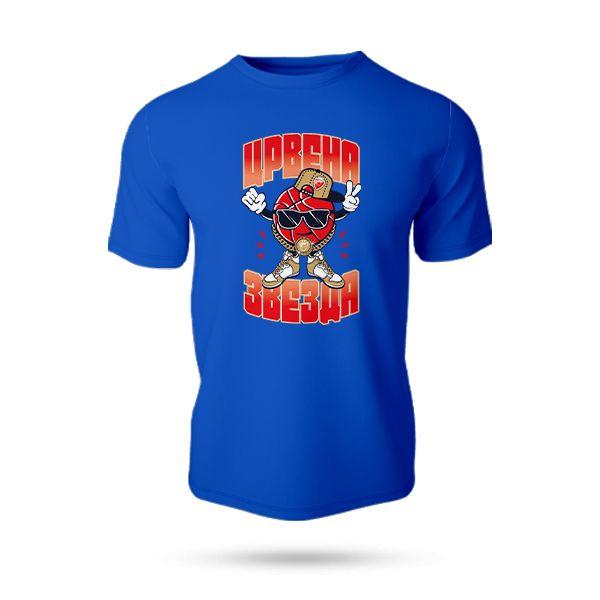 KK Crvena Zvezda Majica za decu Hiphop, Plava