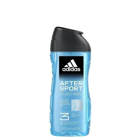 Adidas Muški gel za tuširanje After sport 3u1, 250 ml