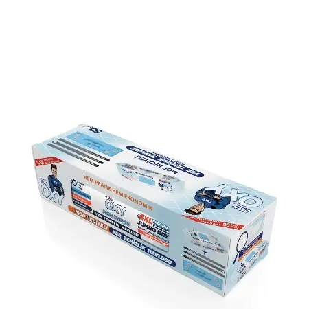 Mr.Oxy Komplet za brisanje poda, Drška + vlažne maramice, 50kom