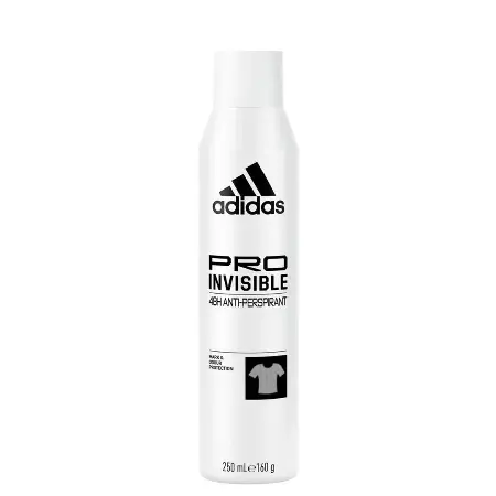 Adidas Ženski dezodorans Pro invisible, 250 ml