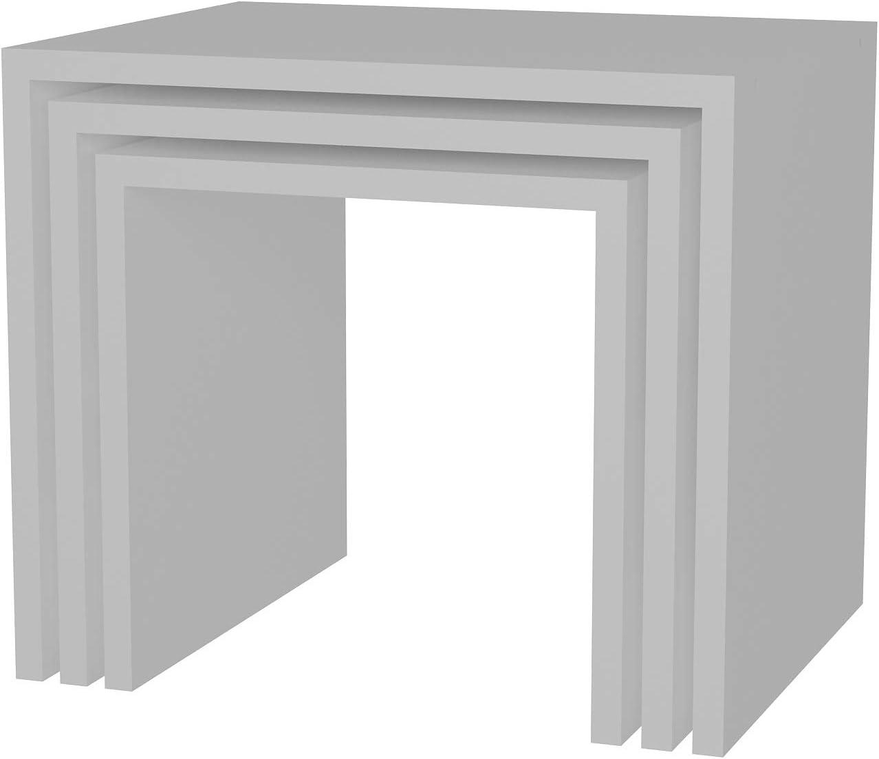 HANAH HOME Sto za kafu Zariel, Bela