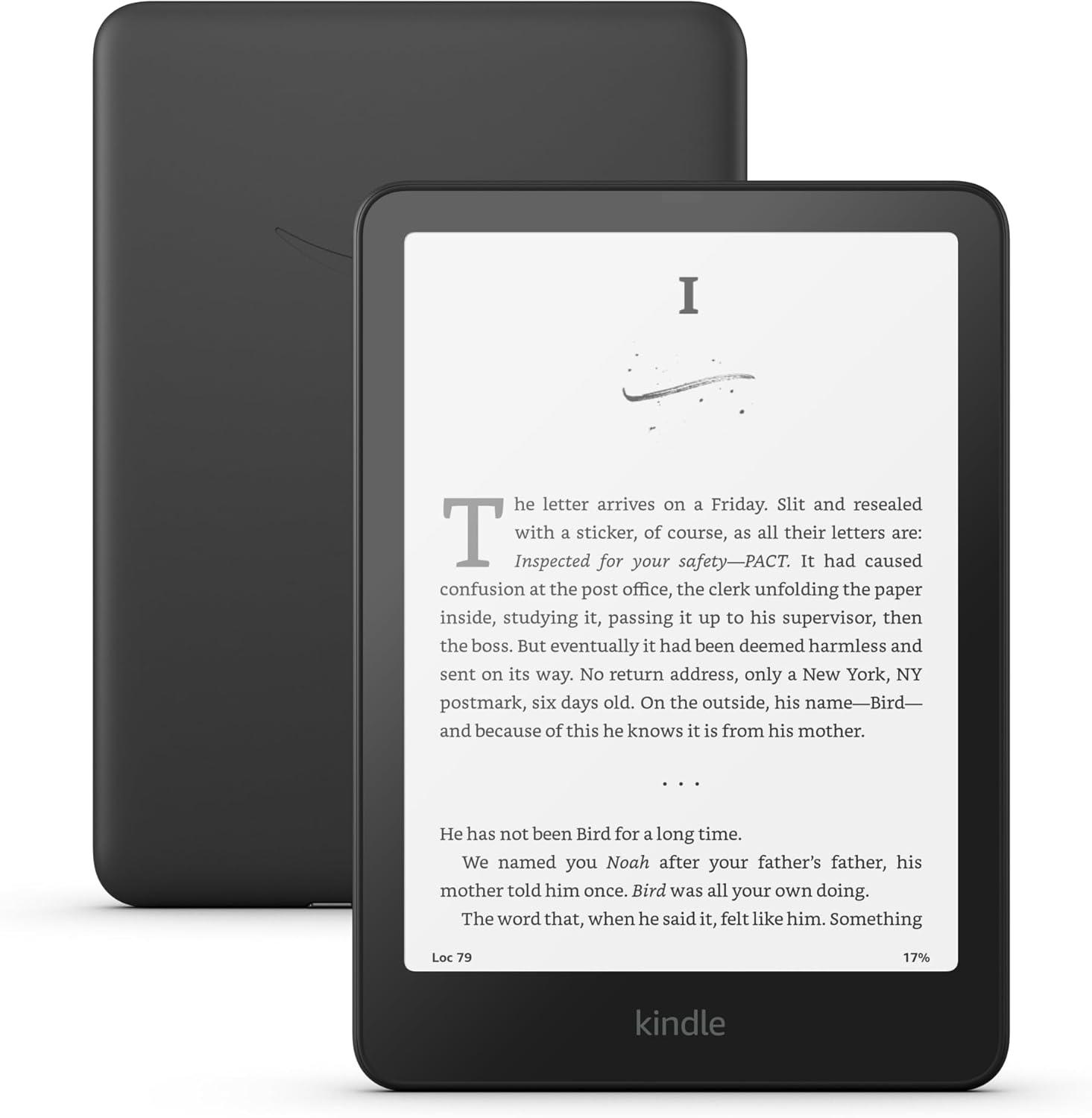Amazon Kindle e-book citac 12th gen 2024 Paperwhite 7”300ppi/16GB/USB-C/Wi-Fi/BT/Black