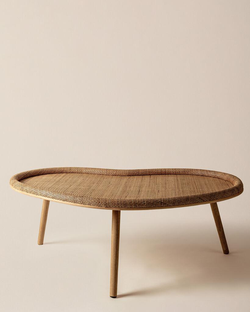 Madame Coco Sto za kafu Perla, 107x64 cm, Smeđi