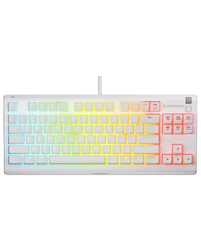 SteelSeries Gaming tastatura APEX 3 TKL, Bela