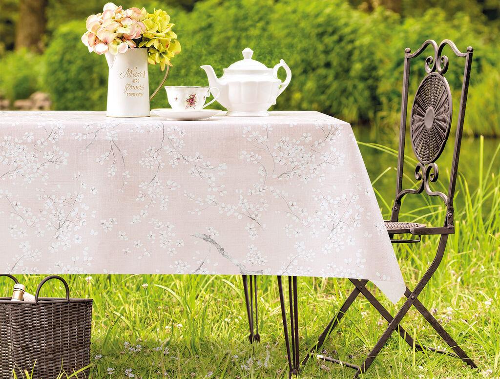 Madame Coco Stolnjak Exorde, 140x140 cm, Svetloroze