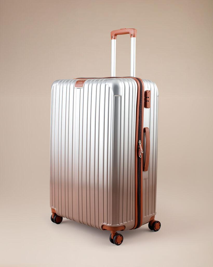 Madame Coco Kofer, 50x75x31cm, Srebrne boje