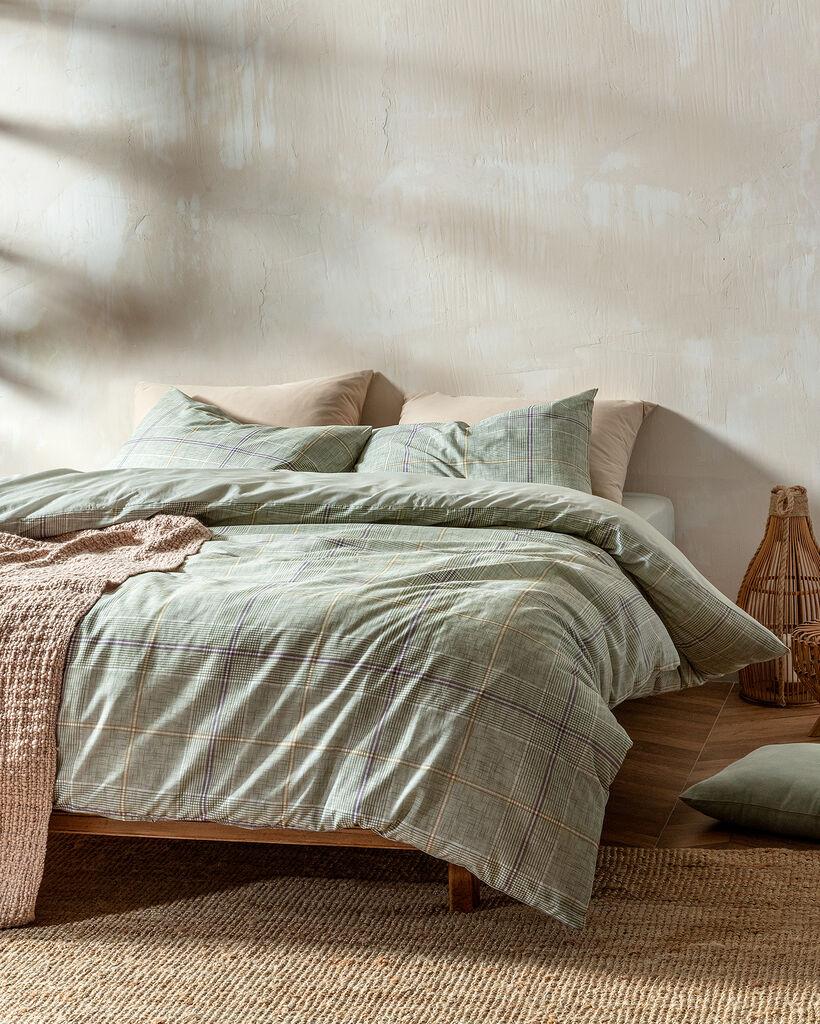 Madame Coco Komplet posteljina Bettine, 160x220cm, Zelena